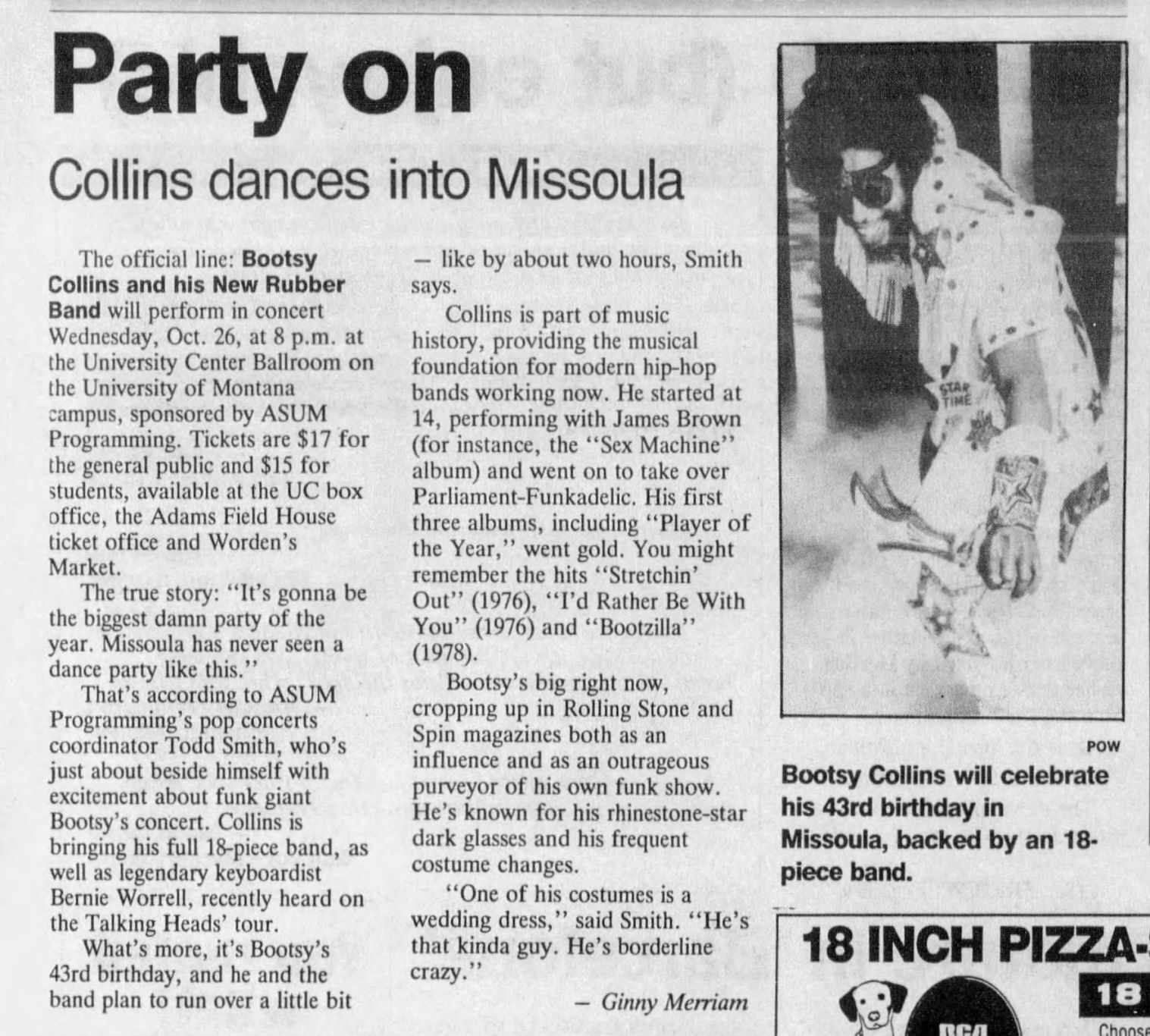 Bootsy Collins - 1994